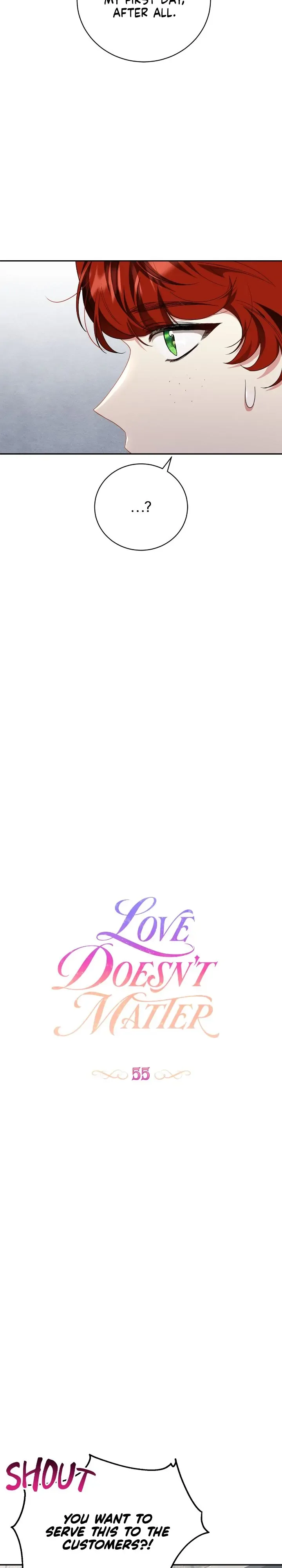 Love Doesn’t Matter Chapter 55 page 14
