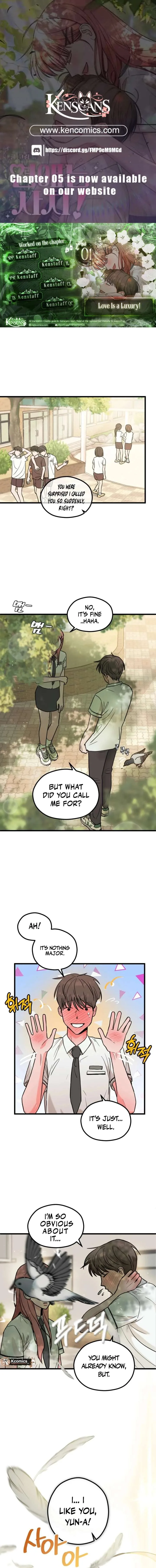 Love Is a Luxury! Chapter 1 page 2
