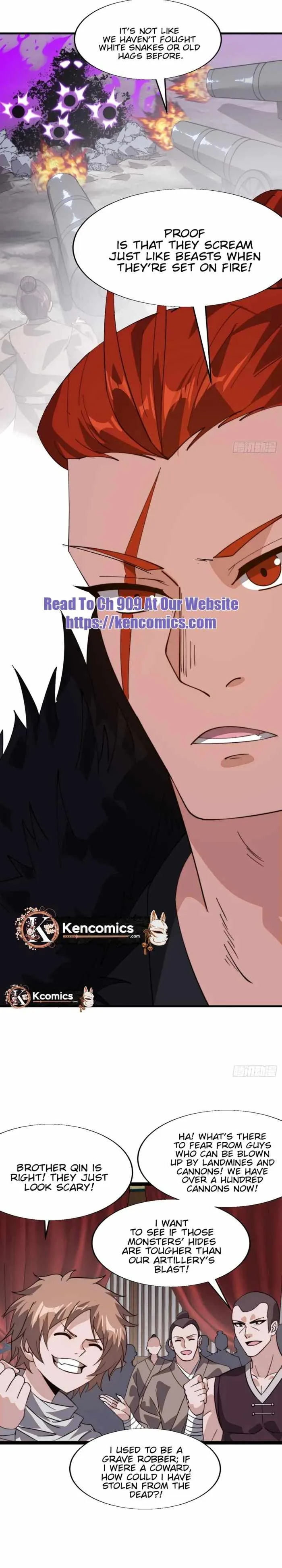 It Starts With A Mountain Chapter 876 page 11