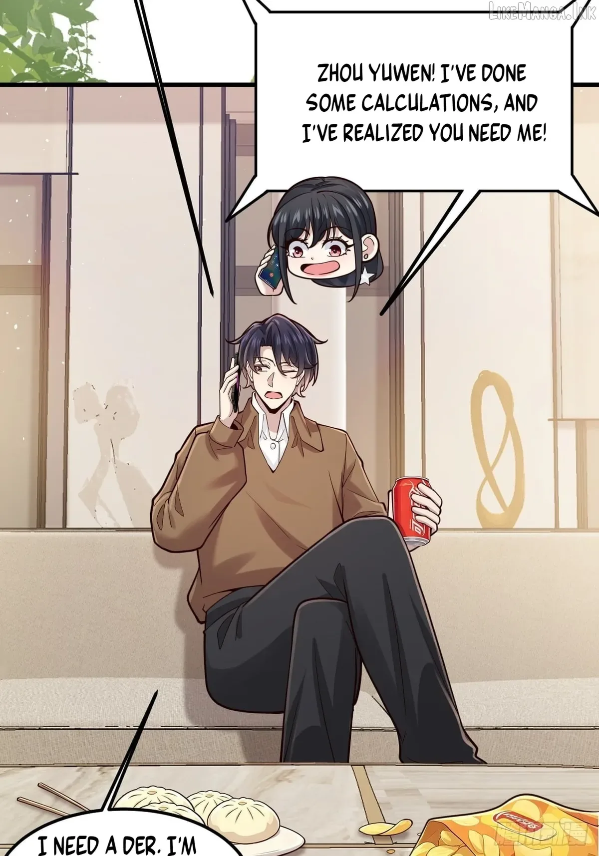 Male God, Your Persona Has Collapsed! Chapter 60 page 8