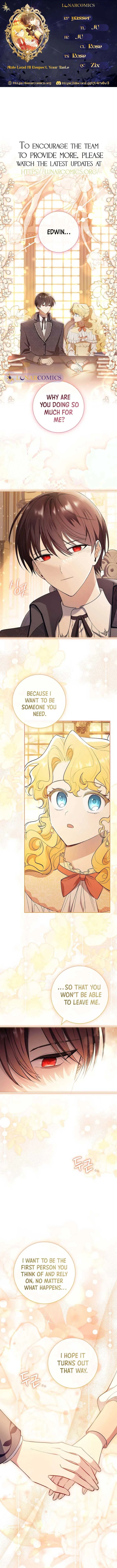 Male Lead, I’ll Respect Your Taste Chapter 55 page 2