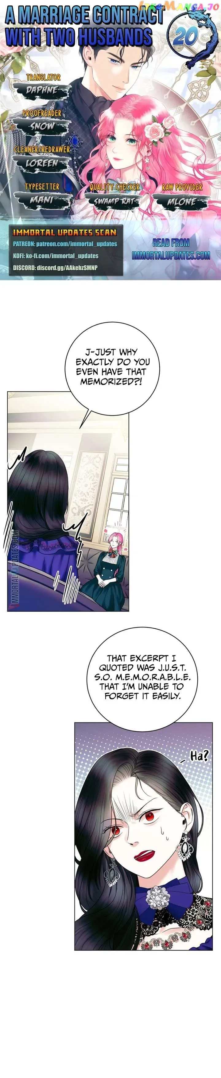 Marriage Contract With Two Husbands Chapter 20 page 2