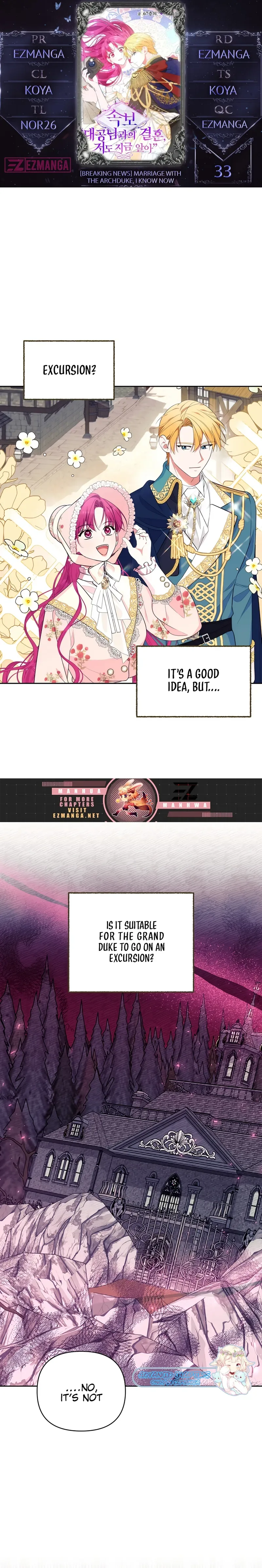 Marriage with the Archduke, I Know Now Chapter 33 page 2