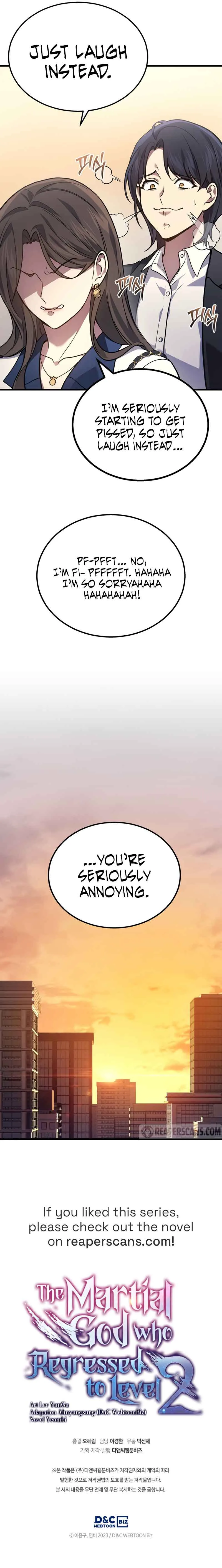 Martial God Regressed to Level 2 Chapter 17 page 15