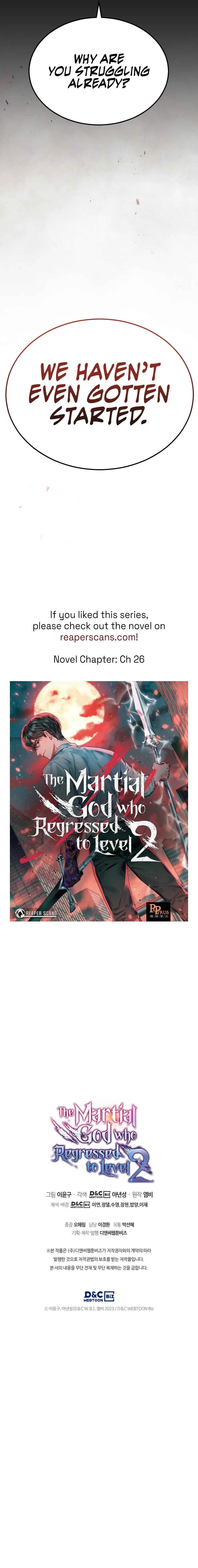 Martial God Regressed to Level 2 Chapter 20 page 15