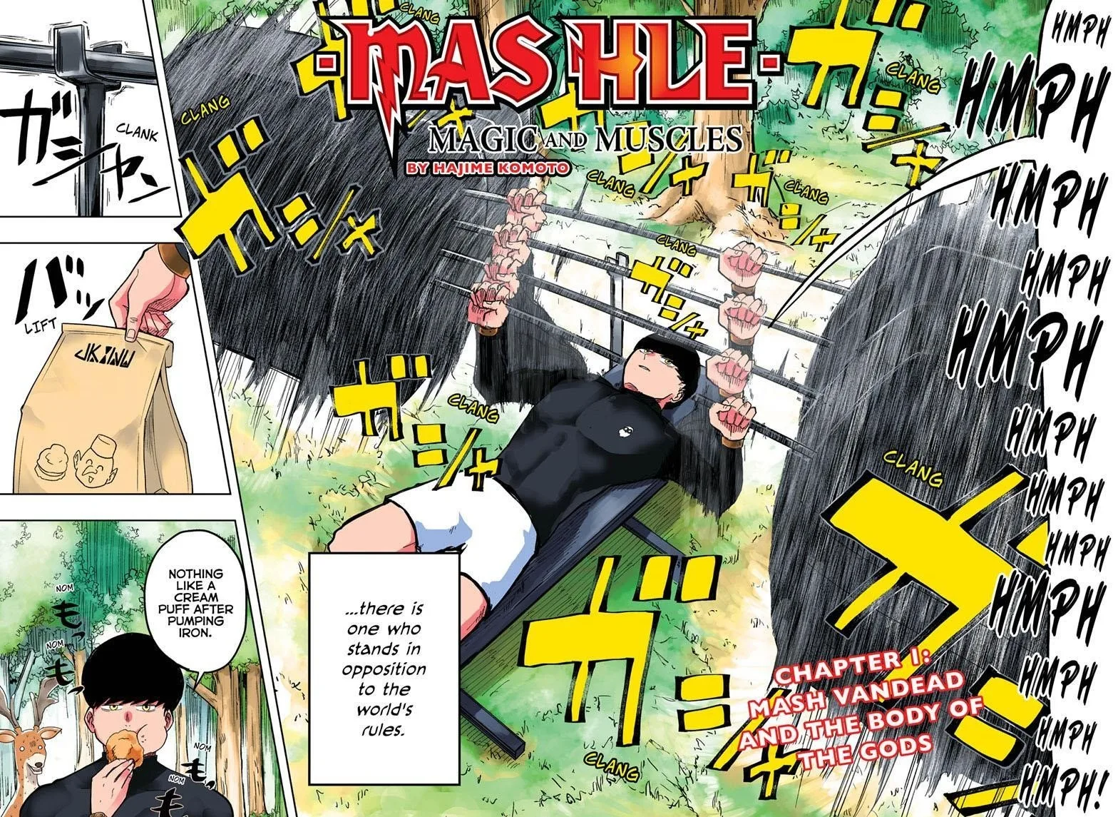 Mashle Chapter 1 page 4