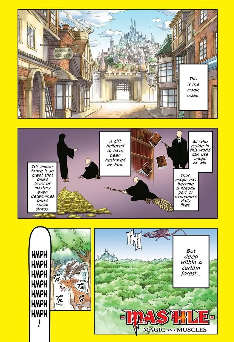 Mashle Chapter 1 page 3