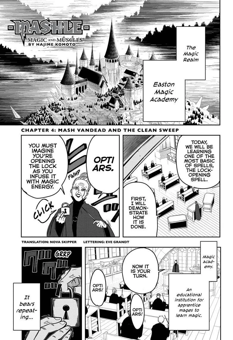 Mashle Chapter 4 page 2