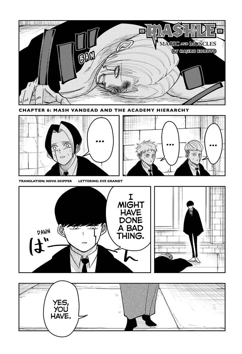Mashle Chapter 6 page 2