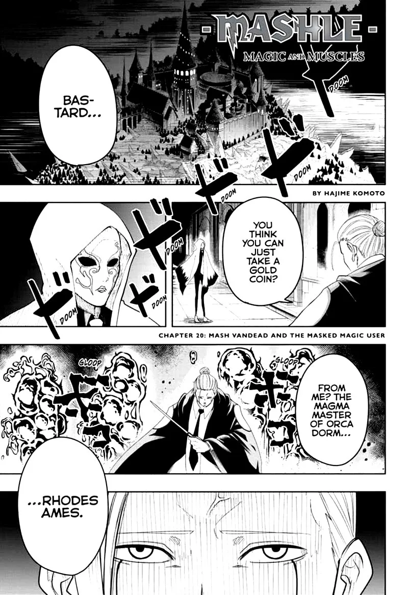 Mashle Chapter 20 page 2