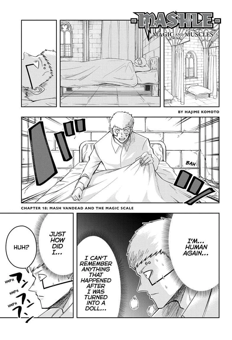 Mashle Chapter 18 page 2