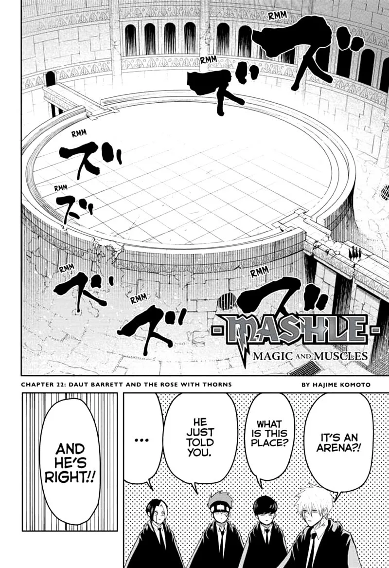 Mashle Chapter 22 page 3