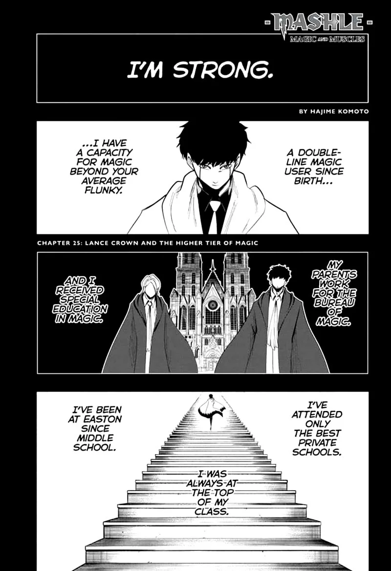 Mashle Chapter 25 page 2