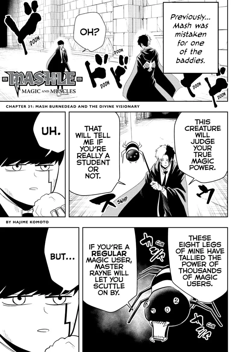 Mashle Chapter 31 page 2