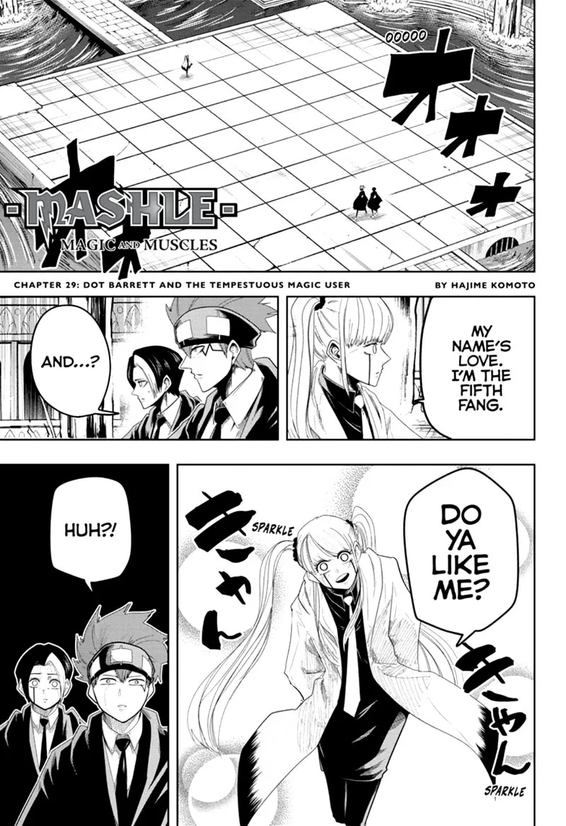 Mashle Chapter 29 page 2