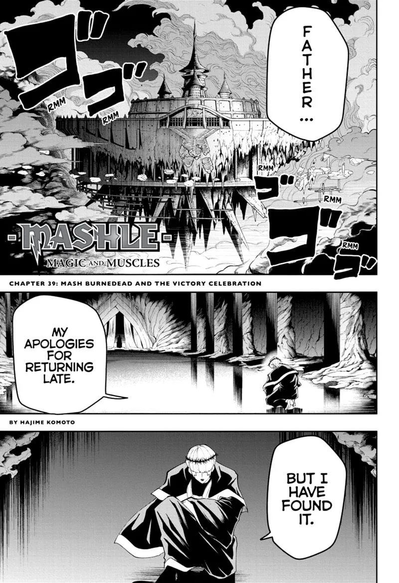 Mashle Chapter 39 page 2