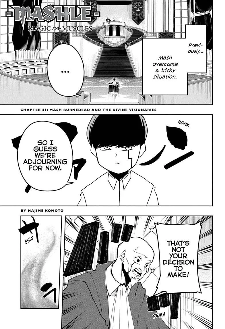 Mashle Chapter 41 page 2