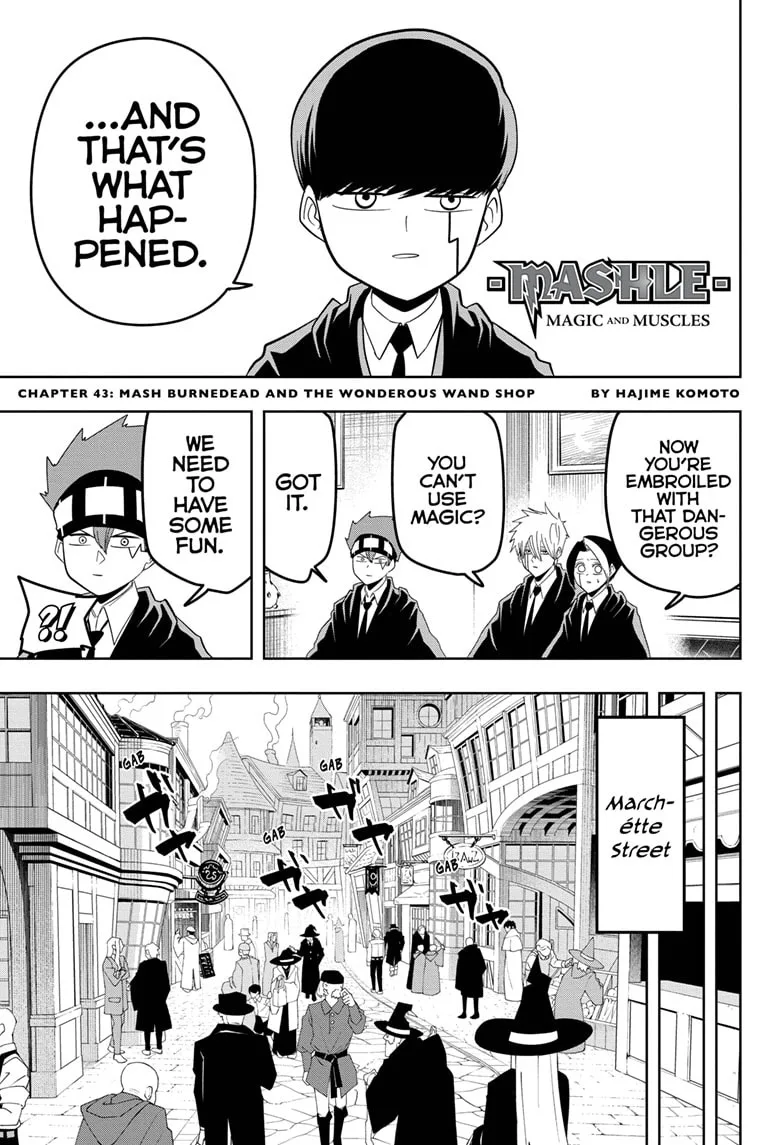 Mashle Chapter 43 page 2