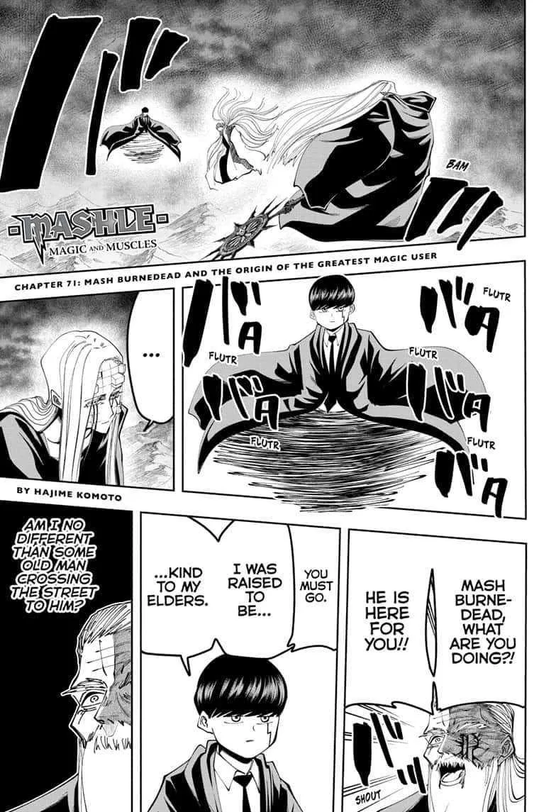 Mashle Chapter 71 page 2