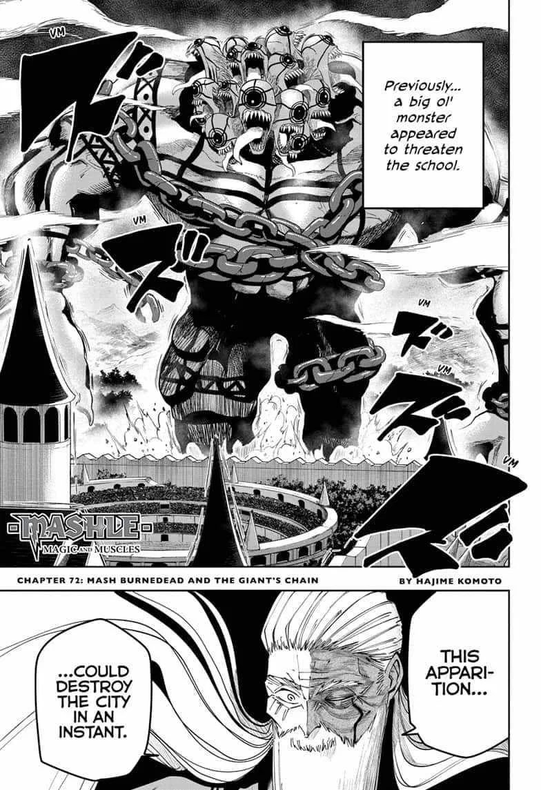 Mashle Chapter 72 page 2