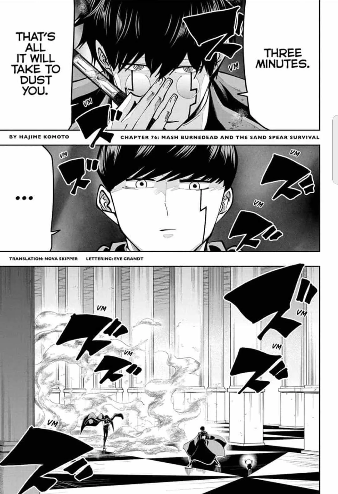 Mashle Chapter 76 page 2