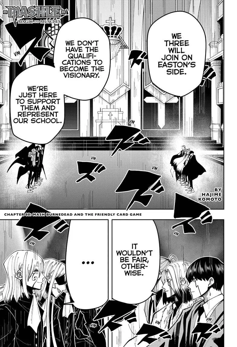 Mashle Chapter 80 page 2
