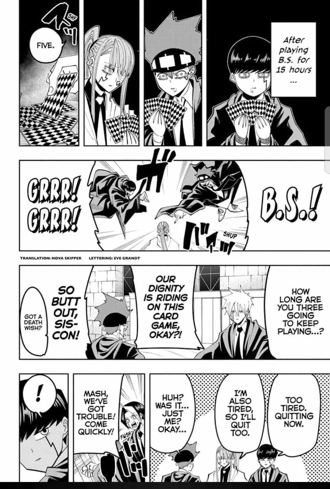 Mashle Chapter 81 page 3