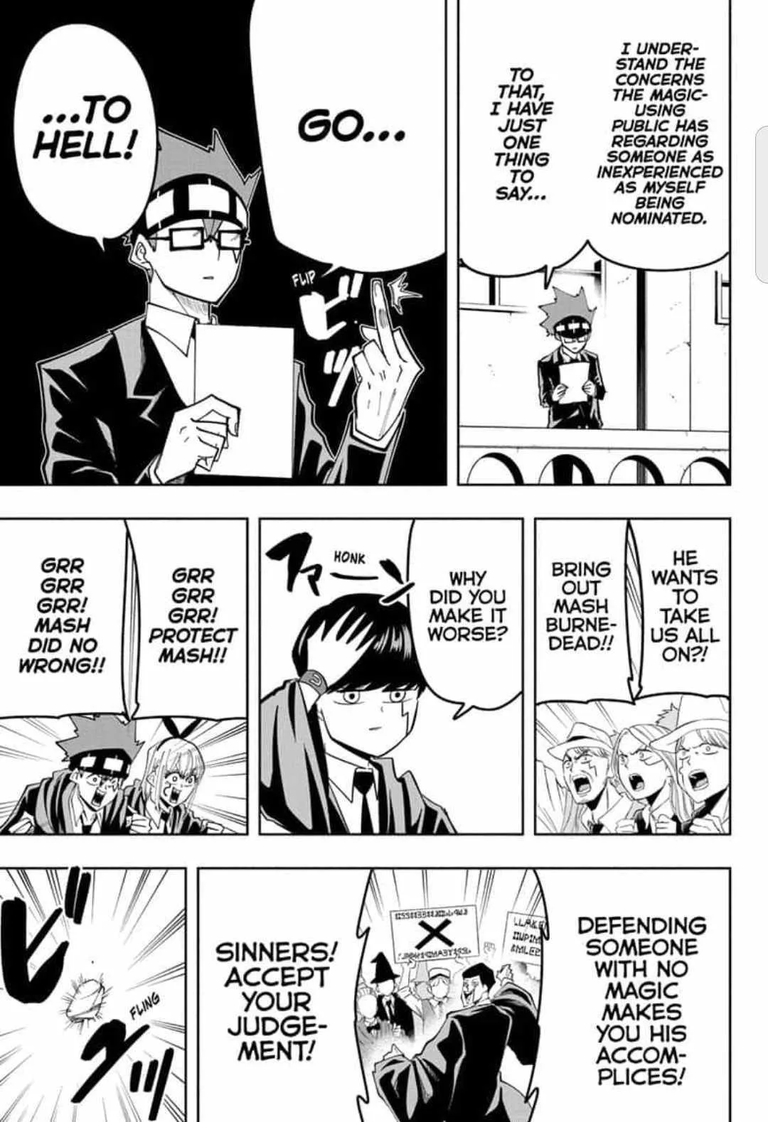 Mashle Chapter 81 page 8