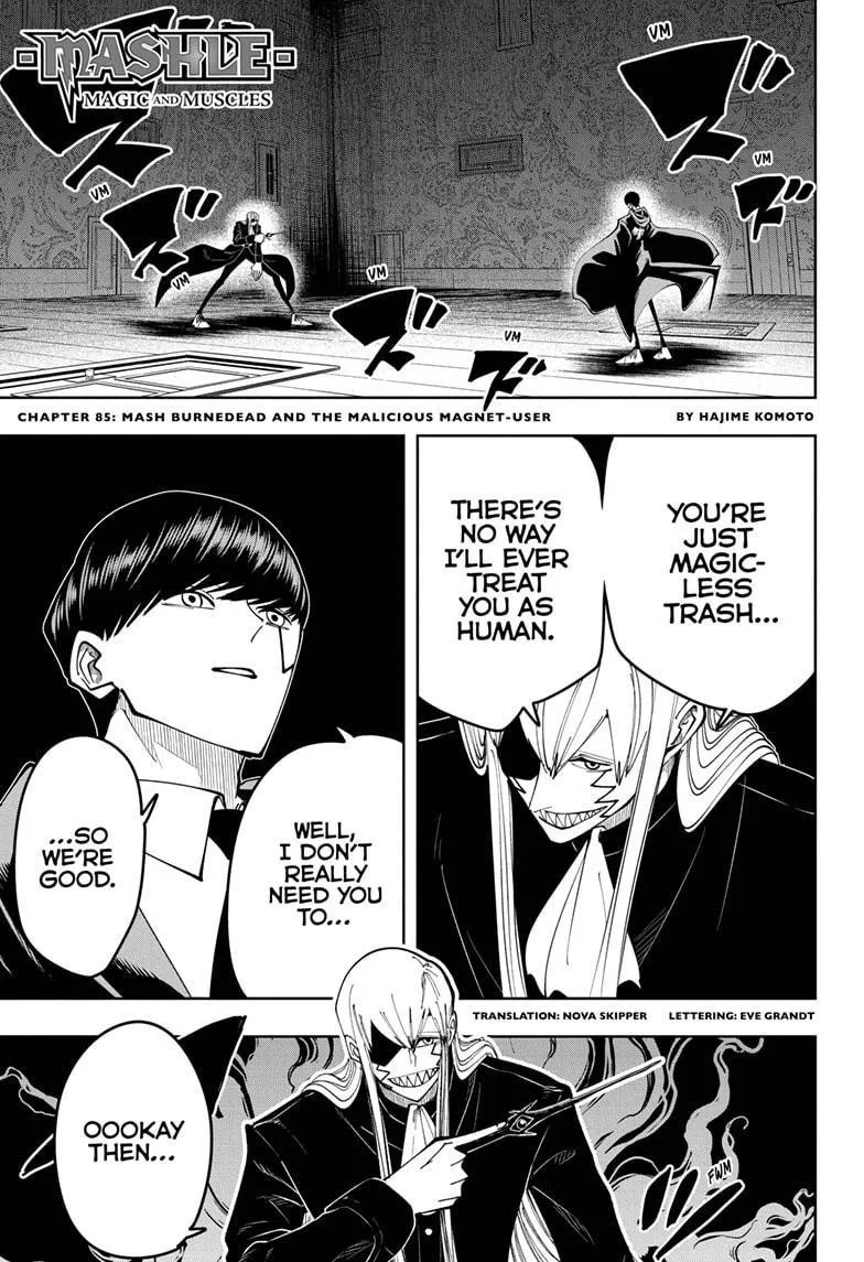 Mashle Chapter 85 page 2