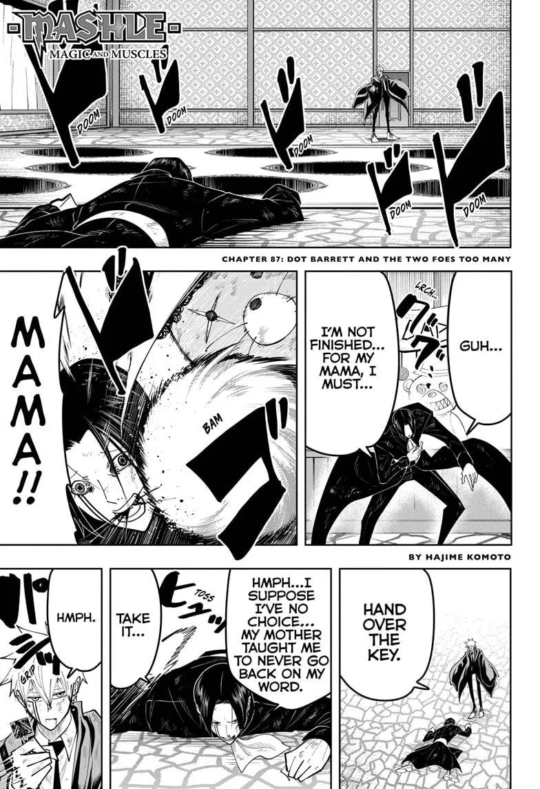 Mashle Chapter 87 page 2