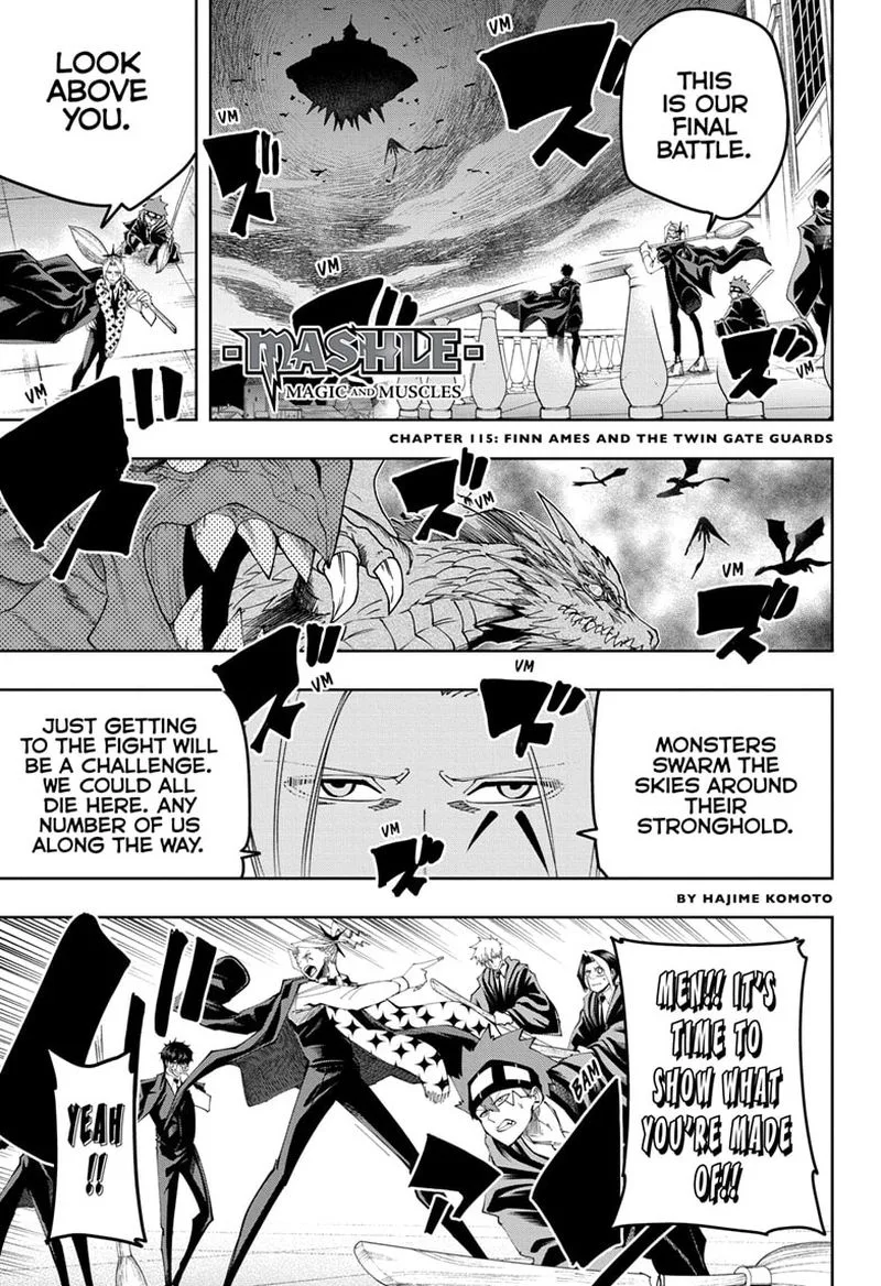 Mashle Chapter 115 page 2
