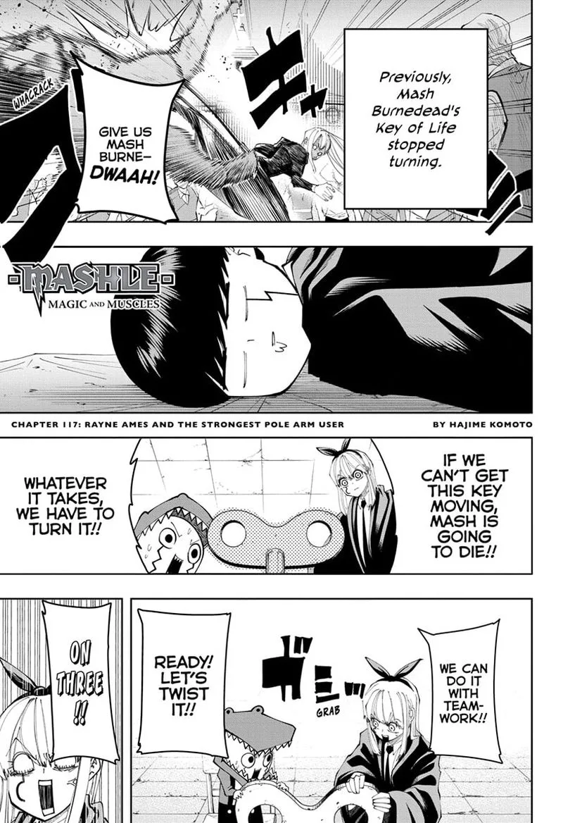 Mashle Chapter 117 page 2