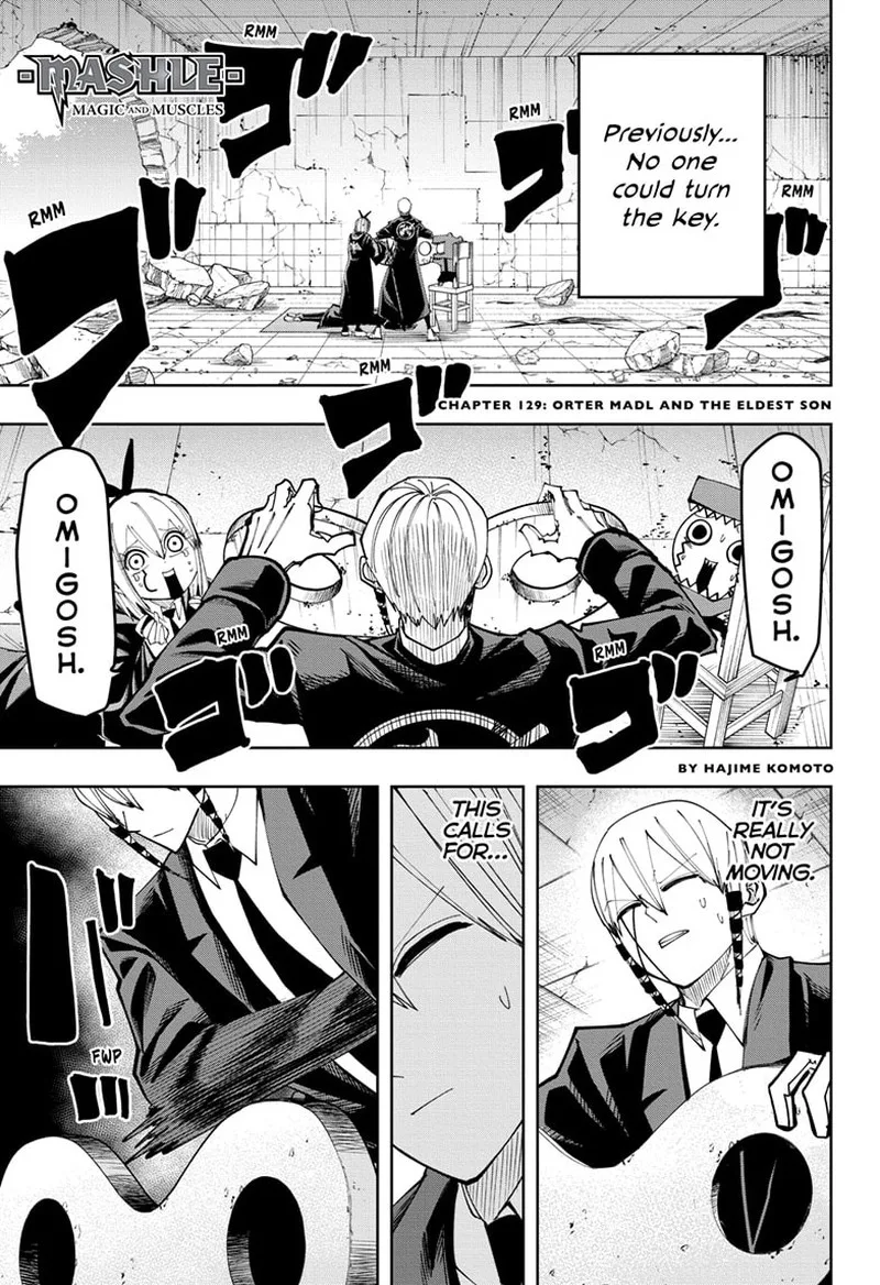 Mashle Chapter 129 page 2