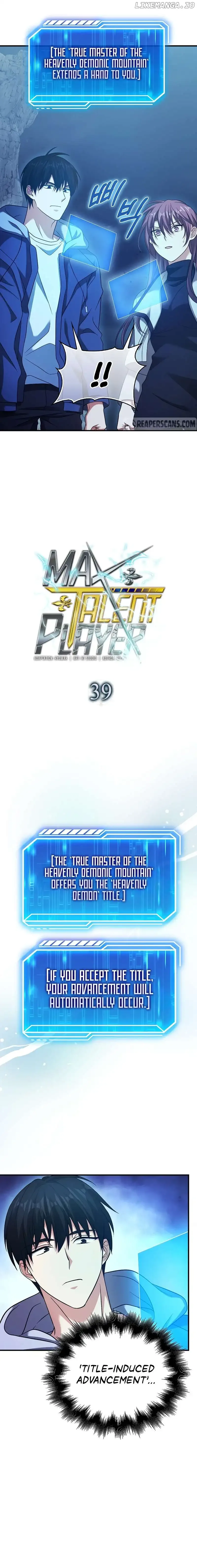 Max Talent Player Chapter 39 page 9