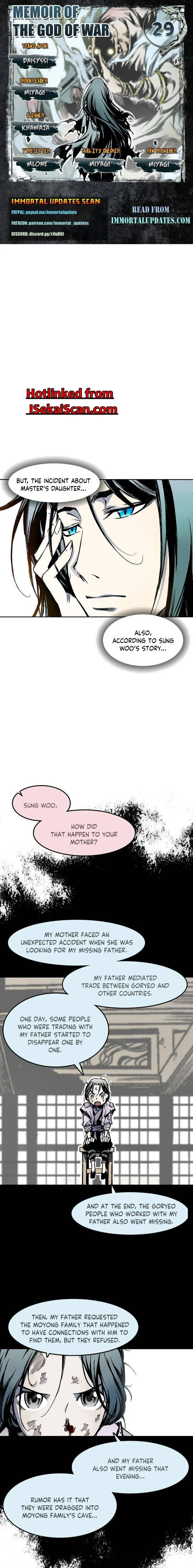 Memoir of the God of War Chapter 29 page 2