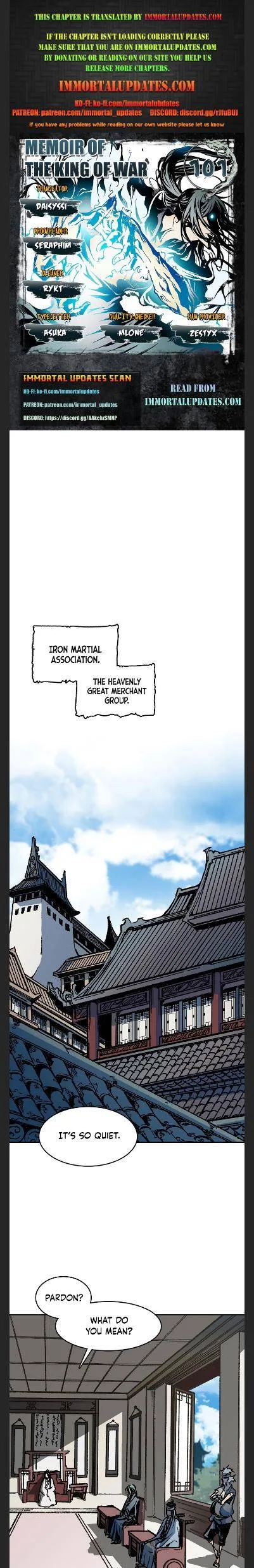 Memoir of the God of War Chapter 101 page 2