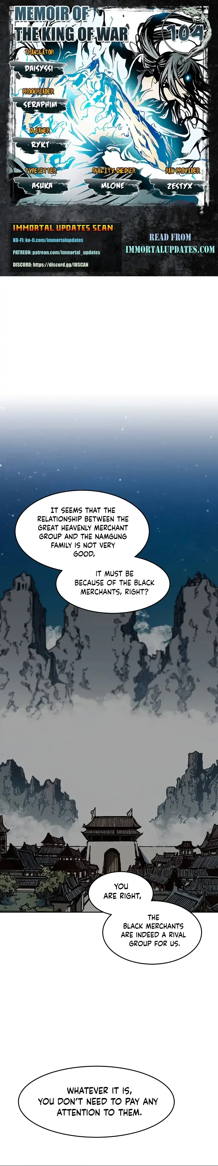 Memoir of the God of War Chapter 104 page 2