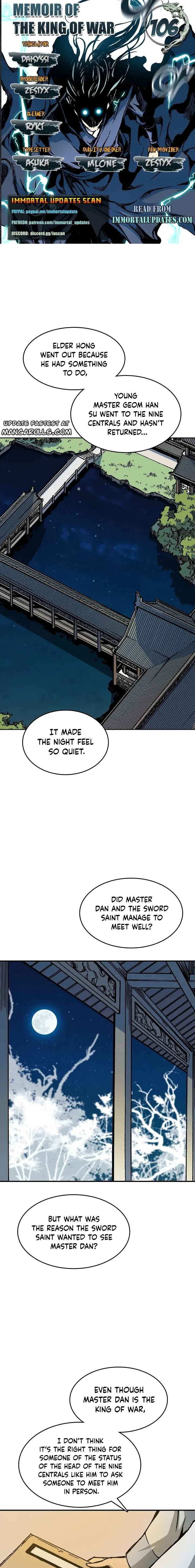 Memoir of the God of War Chapter 106 page 2