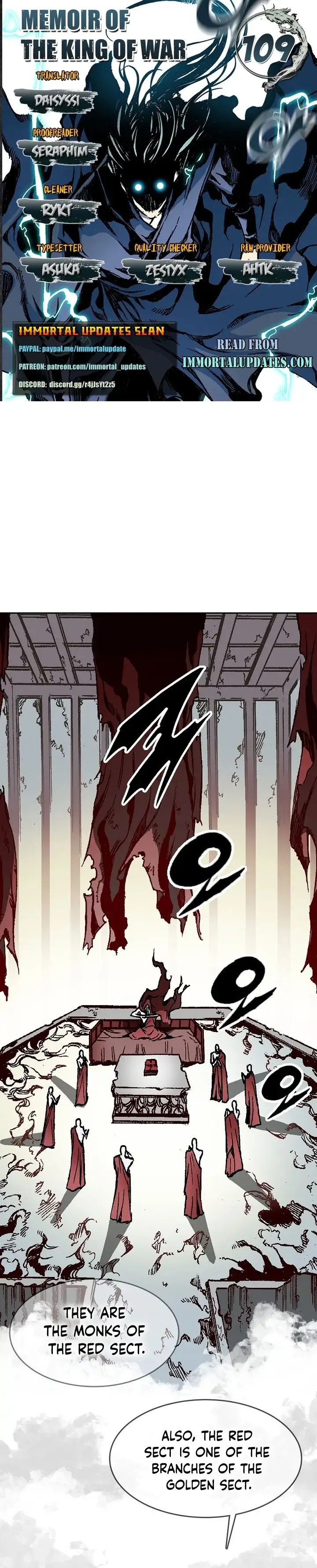 Memoir of the God of War Chapter 109 page 2
