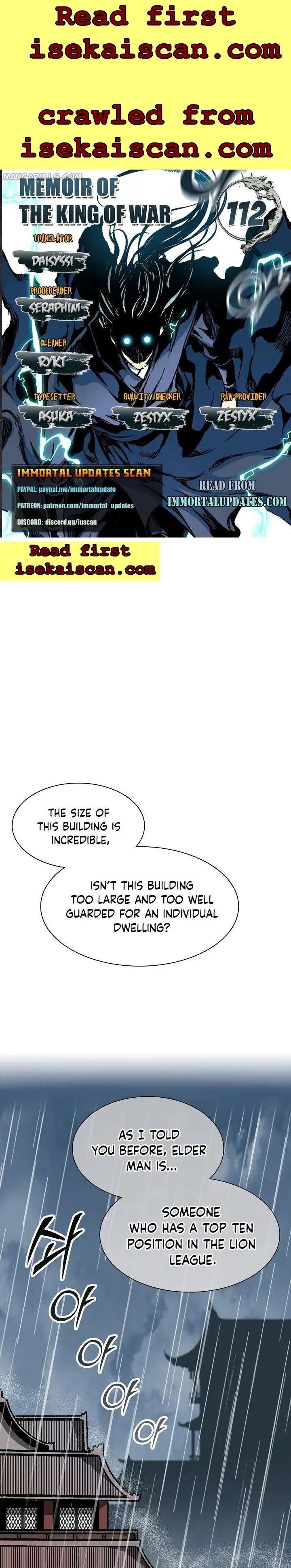 Memoir of the God of War Chapter 112 page 2
