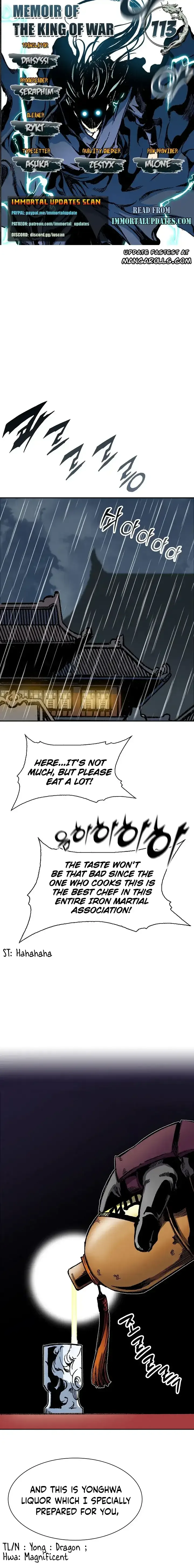 Memoir of the God of War Chapter 113 page 2