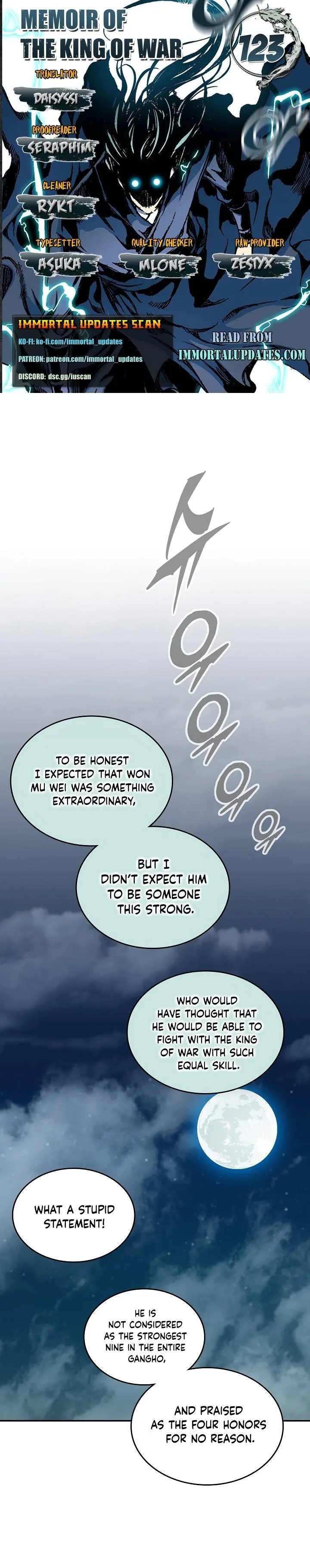 Memoir of the God of War Chapter 123 page 2