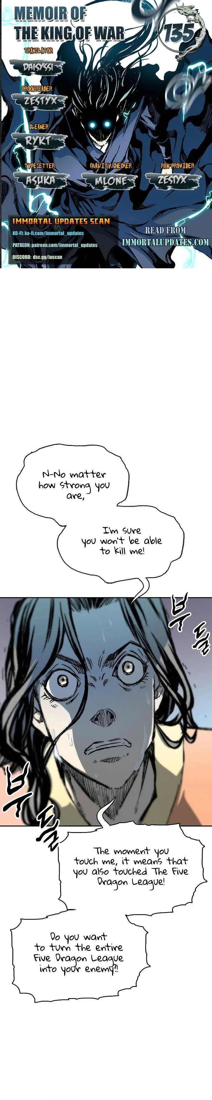 Memoir of the God of War Chapter 135 page 2
