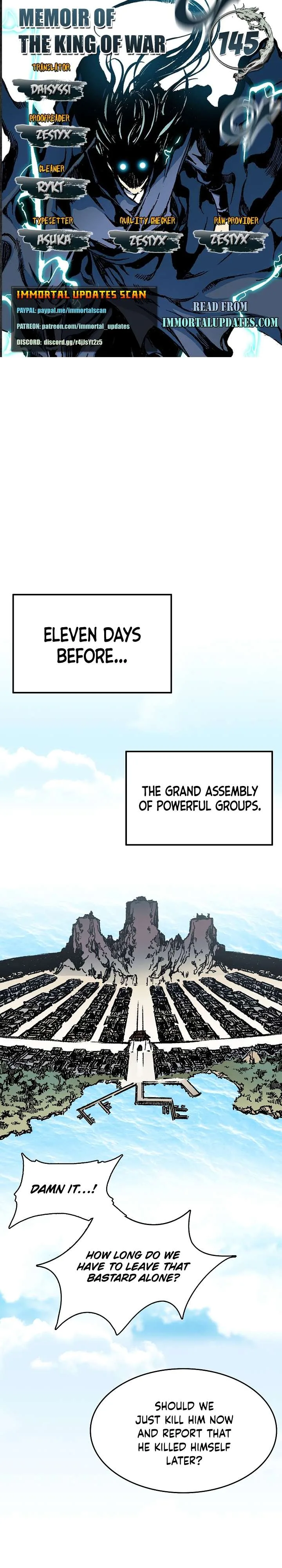 Memoir of the God of War Chapter 145 page 2