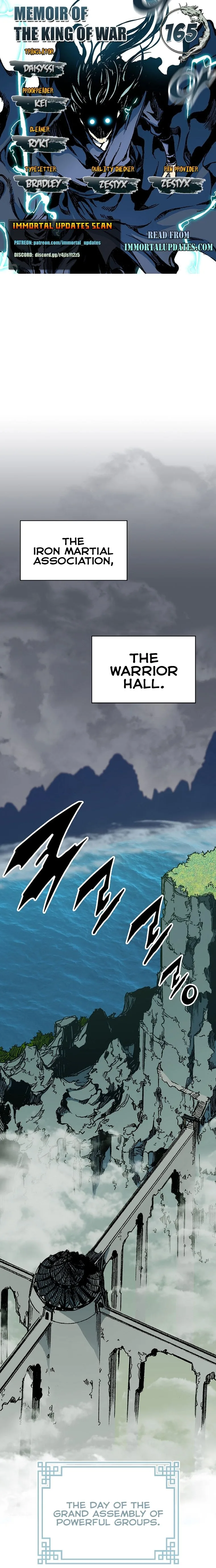 Memoir of the God of War Chapter 165 page 2