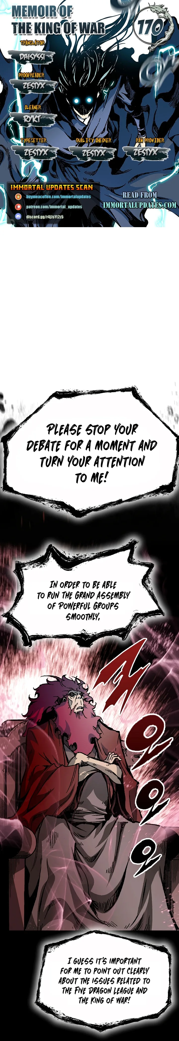 Memoir of the God of War Chapter 170 page 2