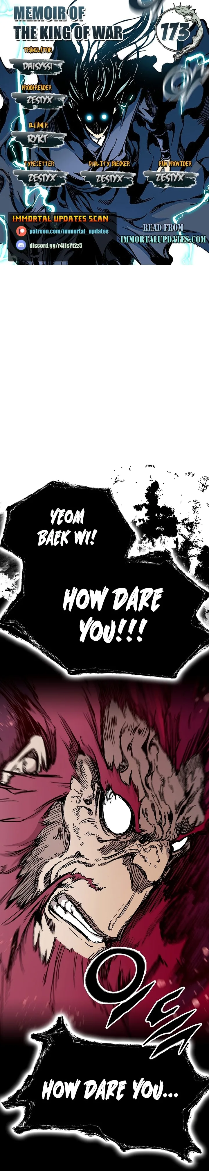 Memoir of the God of War Chapter 173 page 2