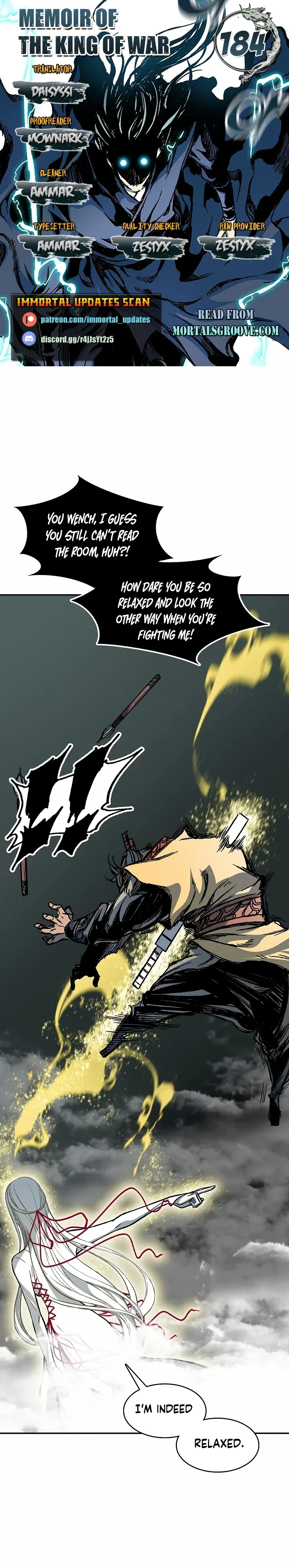 Memoir of the God of War Chapter 184 page 2