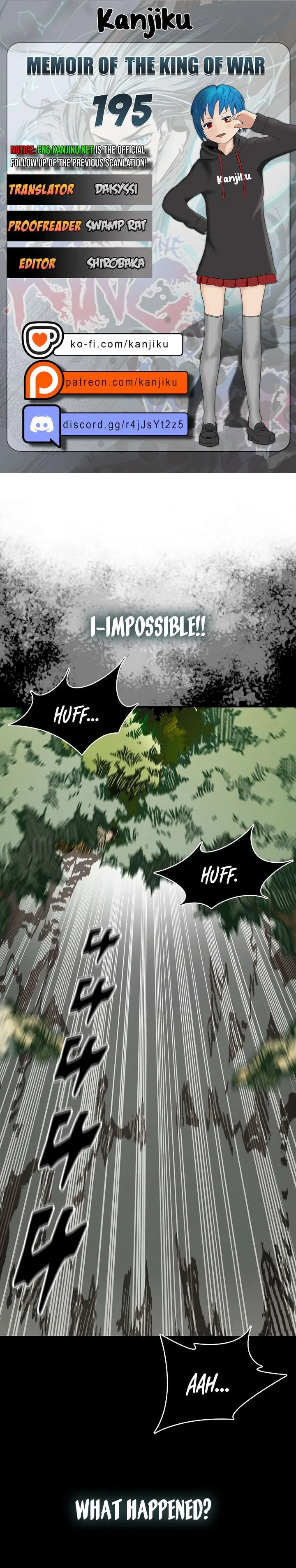 Memoir of the God of War Chapter 195 page 2