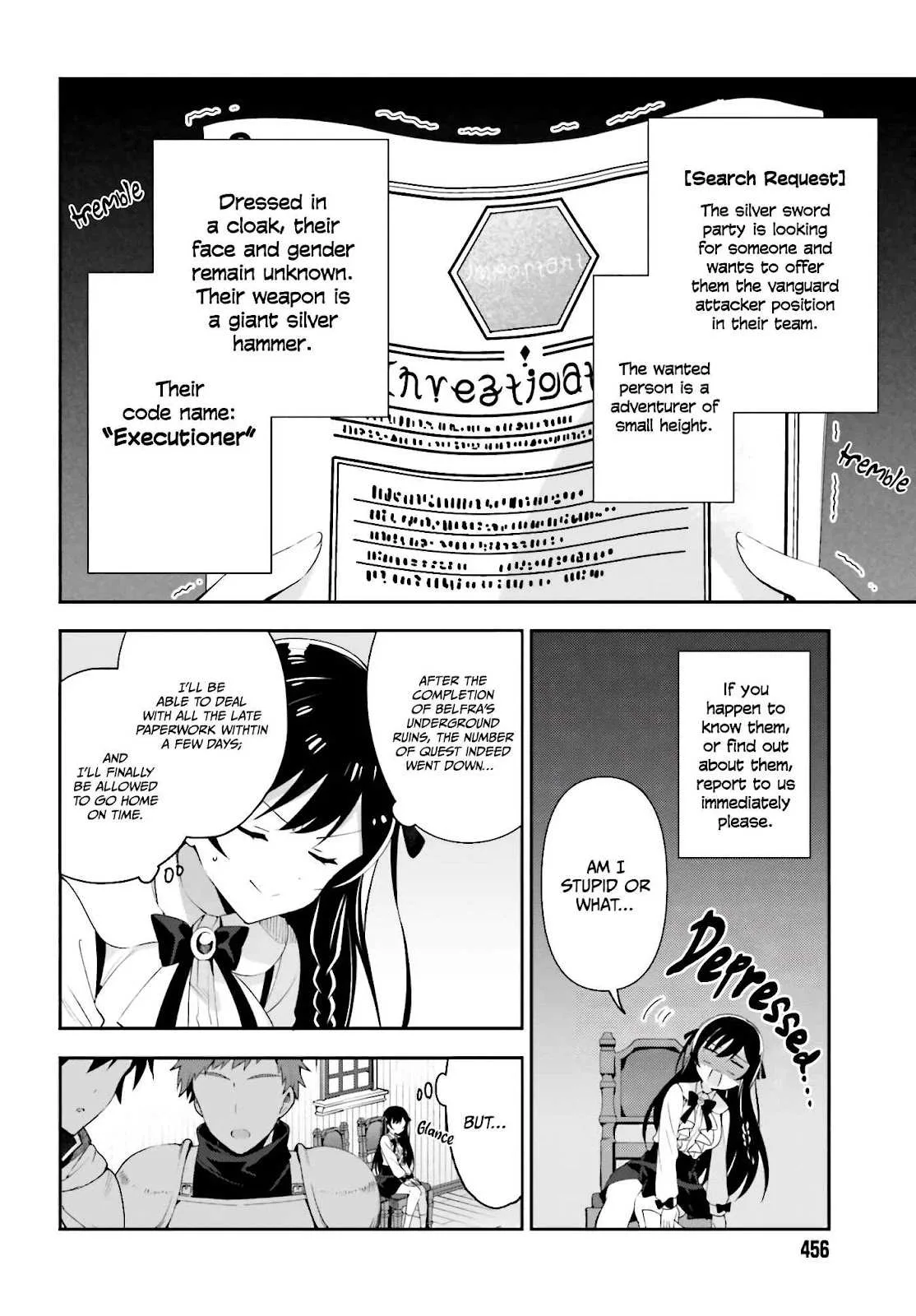I’m the guild receptionist, but since I don’t want to work overtime, I think I’ll just solo the boss Chapter 2 page 5